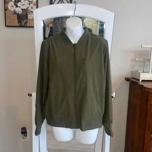 Banana Republic Women’s Dark Green Bomber Jacket